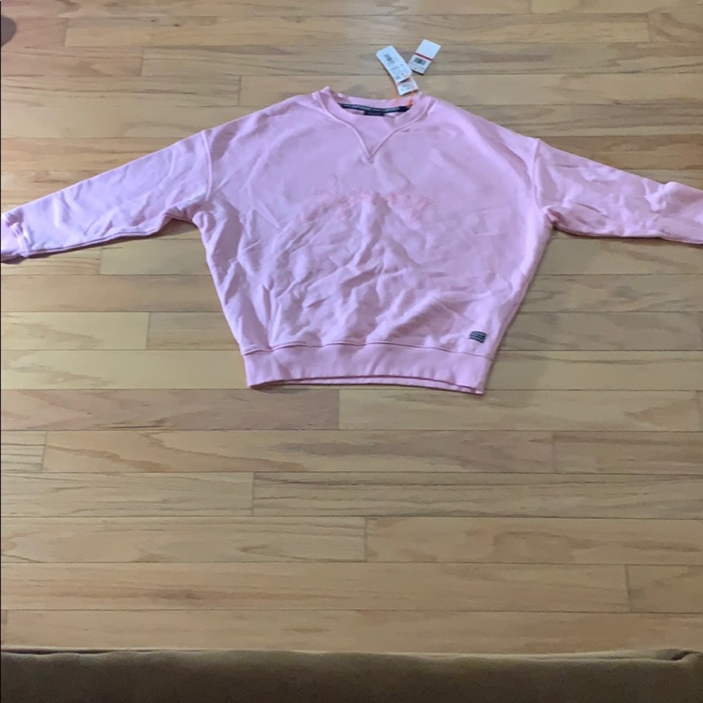 SuperDry pink sweatshirt size XS/ size 4